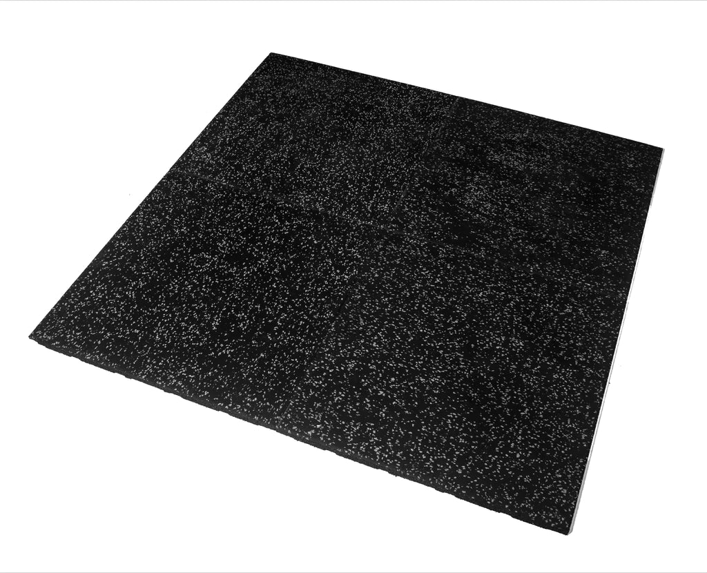 Grey Flek 500mm x 500m 20mm Interlocking Flooring Tiles - BlackBear Fitness